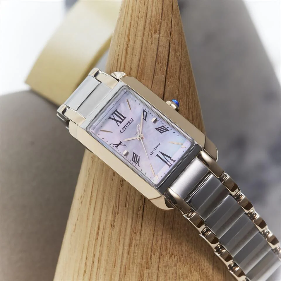 Citizen L SQUARE EW5624-54Y Collection analog solar Eco-Drive ladies watch 2025.11.13 release - Image 5