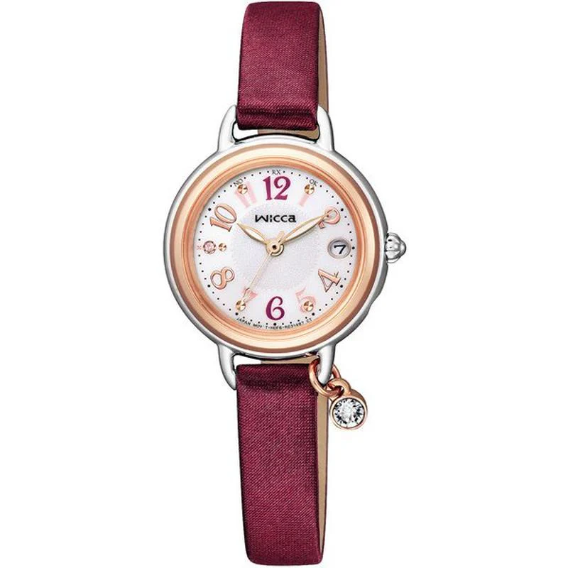 Citizen Ladies Wicca Solar Tech Radio Watch with Bracelet Line and Extra Band KL0-511-11 - Image 2