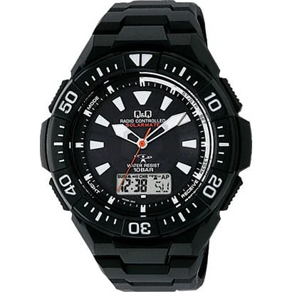 CITIZEN MD06 302 Men's Solar Radio Controlled Watch with Eco Drive Technology, Elegant Design, and Durable Stainless Steel Case