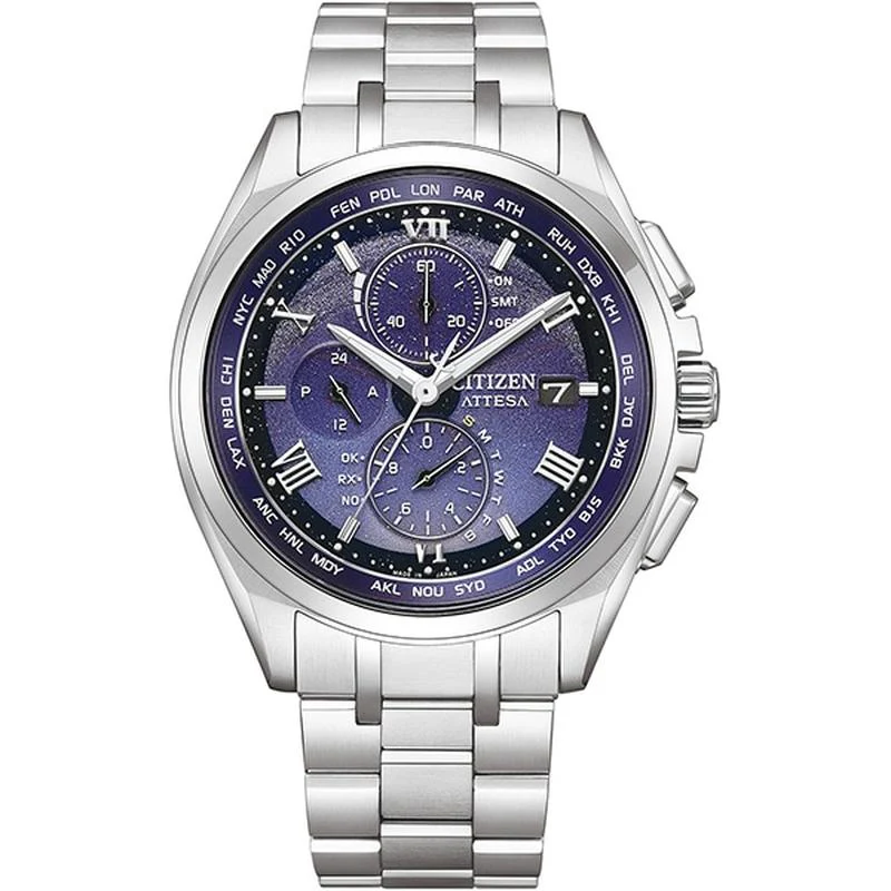 Citizen Men's Watch ATTESA Eco-Drive Radio Controlled Direct Flight AT8240-66L