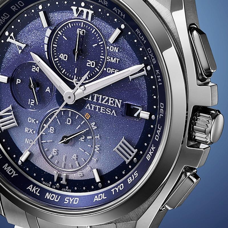 Citizen Men's Watch ATTESA Eco-Drive Radio Controlled Direct Flight AT8240-66L - Image 5