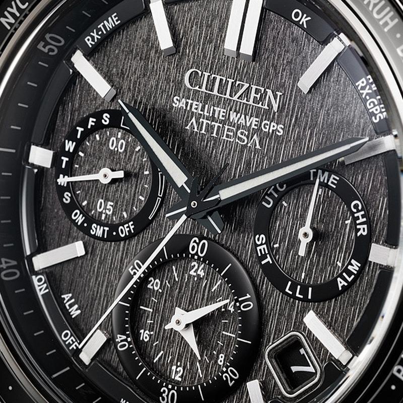 Citizen Men's Watch ATTESA Solar Powered Eco-Drive GPS Satellite Wave Watch Double Direct Flight ACT Line CC4058-67X - Image 4