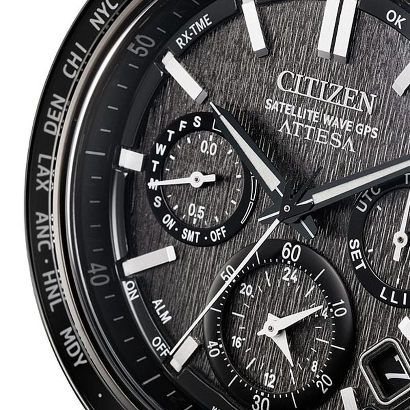 Citizen Men's Watch ATTESA Solar Powered Eco-Drive GPS Satellite Wave Watch Double Direct Flight ACT Line CC4058-67X - Image 5