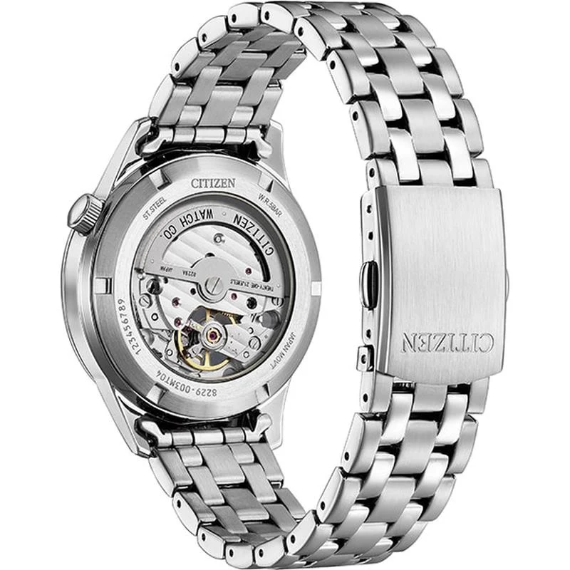CITIZEN Men's Watch - Citizen Collection Mechanical Open Heart NH9131-73A - Image 3
