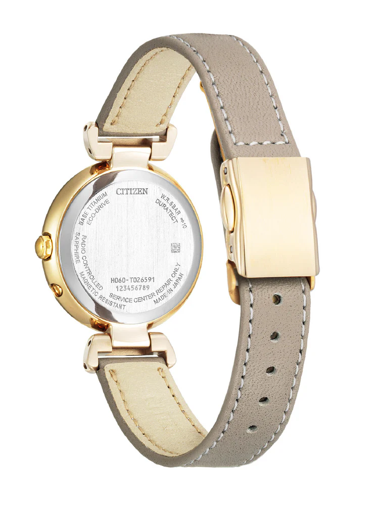 Citizen Women's xC Mizu Collection Titania Happy Flight Eco-Drive Radio-Controlled Watch ES9462-07A - Image 3