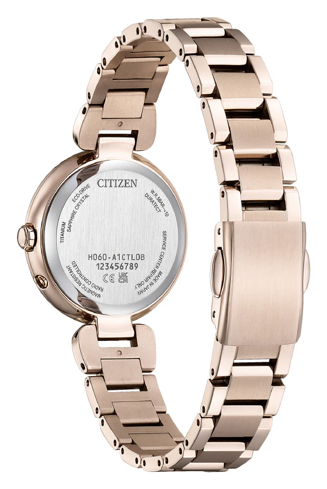 Citizen Women's xC Mizu Collection Solar-Powered Eco-Drive Radio-Controlled Titania Happy Flight Limited Edition Watch ES9467-89N - Image 4