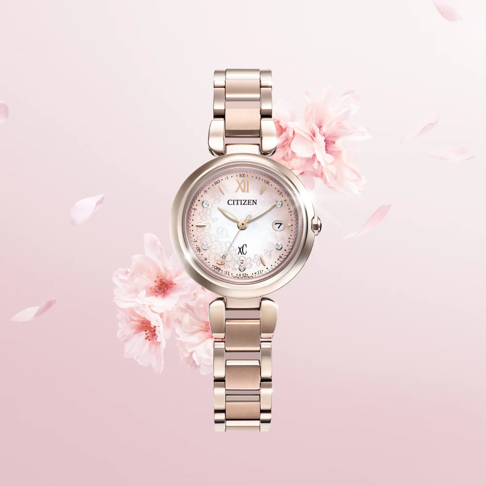 Citizen Women's xC Mizu Collection Solar-Powered Eco-Drive Radio-Controlled Titania Happy Flight Limited Edition Watch ES9467-89N - Image 7