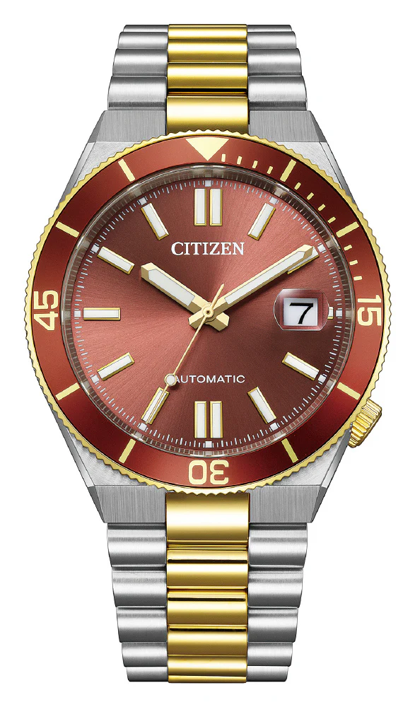 CITIZEN NJ0234-58X Mechanical Movement Stainless Steel Case Water Resistant Elegant Design
