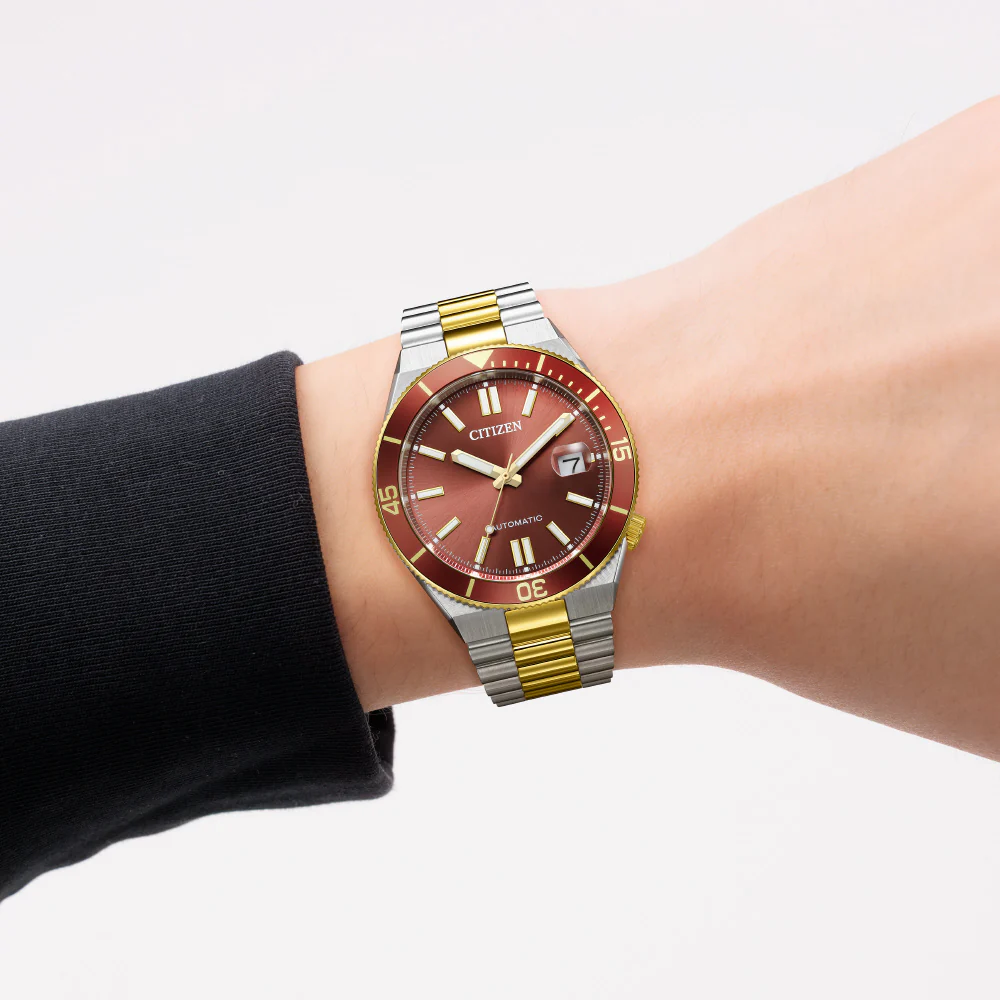 CITIZEN NJ0234-58X Mechanical Movement Stainless Steel Case Water Resistant Elegant Design - Image 10