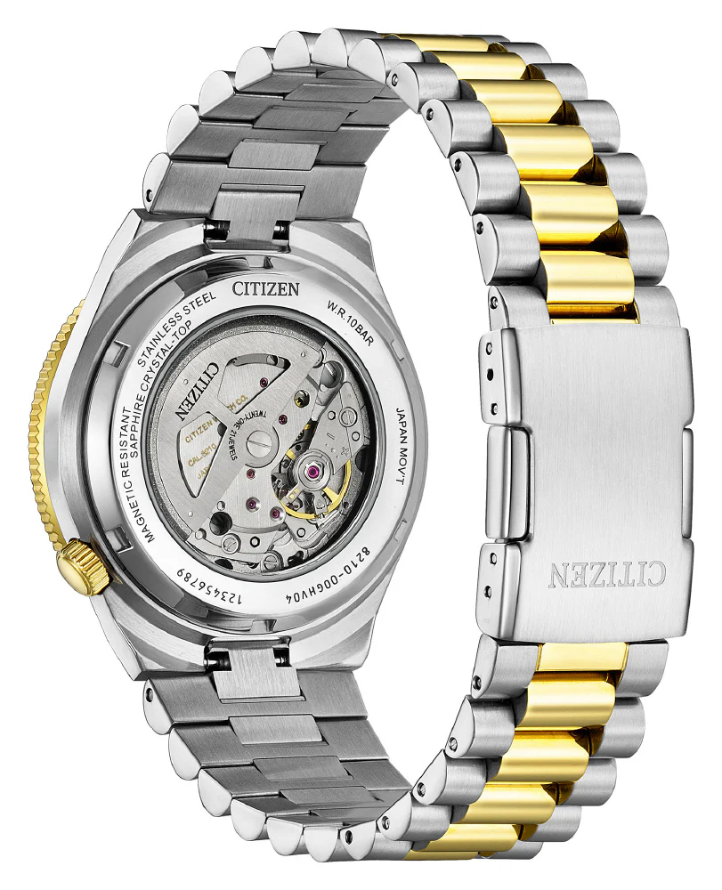 CITIZEN NJ0234-58X Mechanical Movement Stainless Steel Case Water Resistant Elegant Design - Image 4