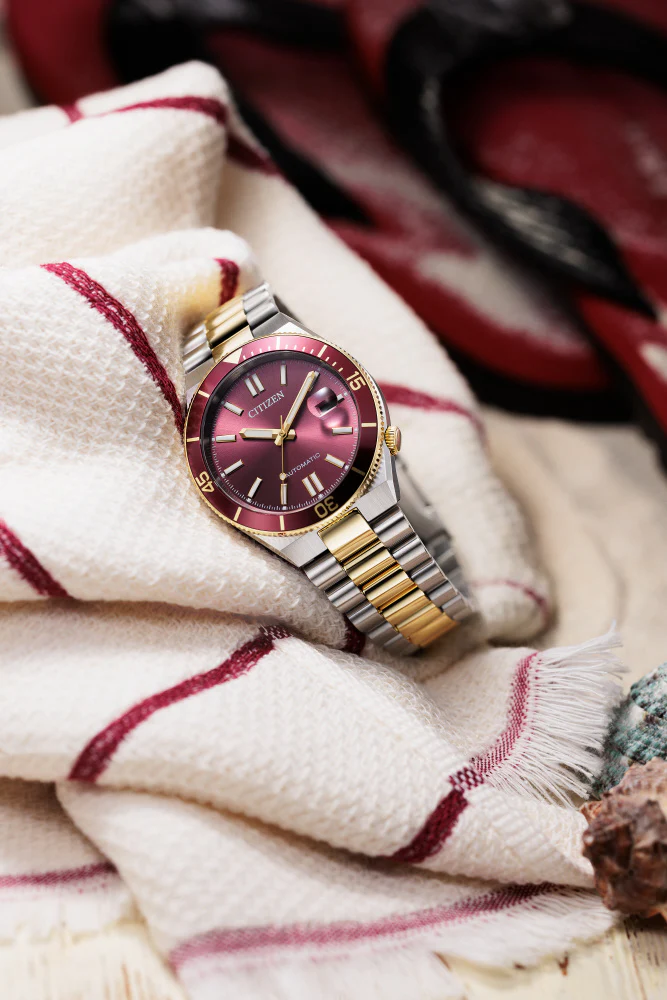 CITIZEN NJ0234-58X Mechanical Movement Stainless Steel Case Water Resistant Elegant Design - Image 9