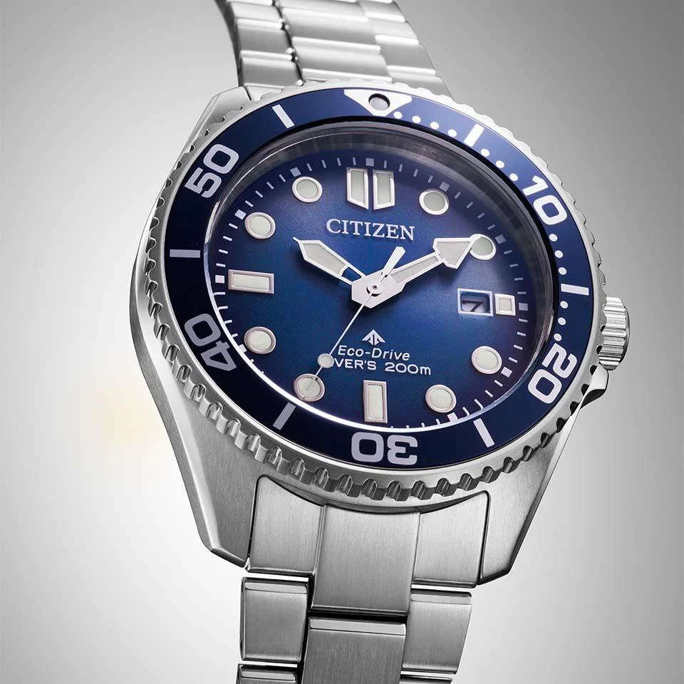 Citizen Men's Watch - PROMASTER MARINE Series, Eco-Drive Solar Power, 200m Diver BN0260-54L - Image 4