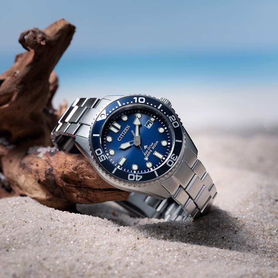 Citizen Men's Watch - PROMASTER MARINE Series, Eco-Drive Solar Power, 200m Diver BN0260-54L - Image 7