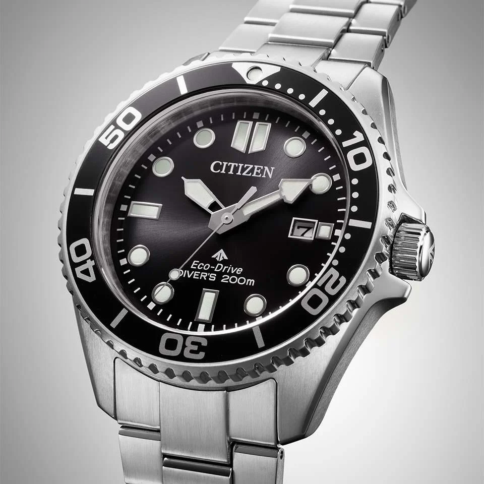 Citizen Men's Watch PROMASTER MARINE Series Solar Eco-Drive Diver 200m BN0261-51E - Image 5