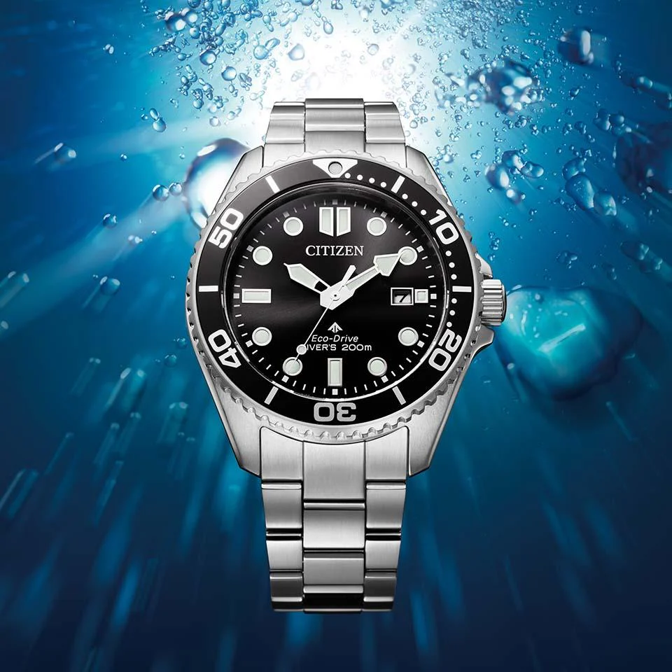 Citizen Men's Watch PROMASTER MARINE Series Solar Eco-Drive Diver 200m BN0261-51E - Image 8