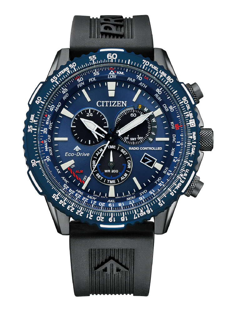 Citizen Men's PROMASTER Eco-Drive Radio-Controlled Watch - Direct Flight SKY Series CB5006-02L - Image 2