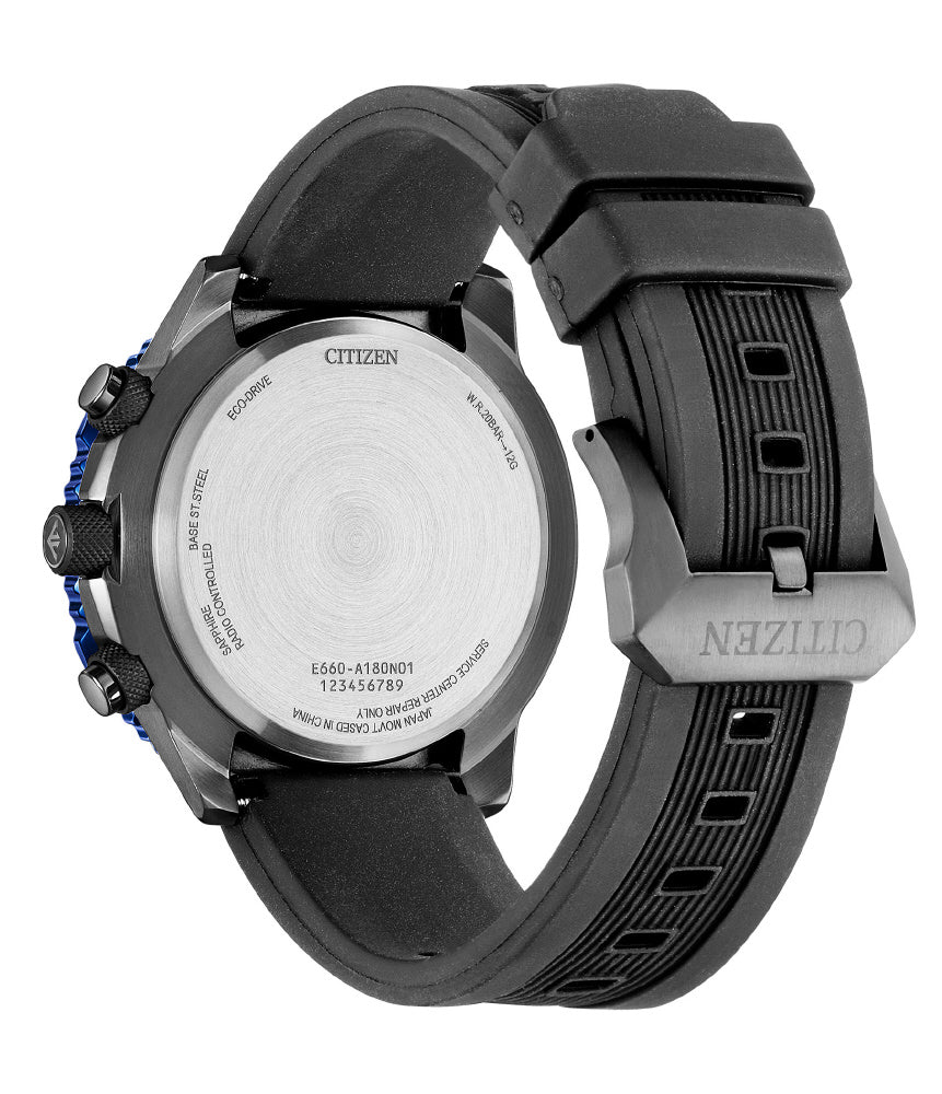 Citizen Men's PROMASTER Eco-Drive Radio-Controlled Watch - Direct Flight SKY Series CB5006-02L - Image 5