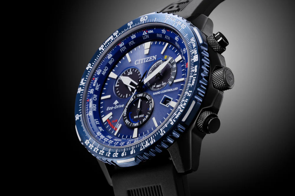 Citizen Men's PROMASTER Eco-Drive Radio-Controlled Watch - Direct Flight SKY Series CB5006-02L - Image 6