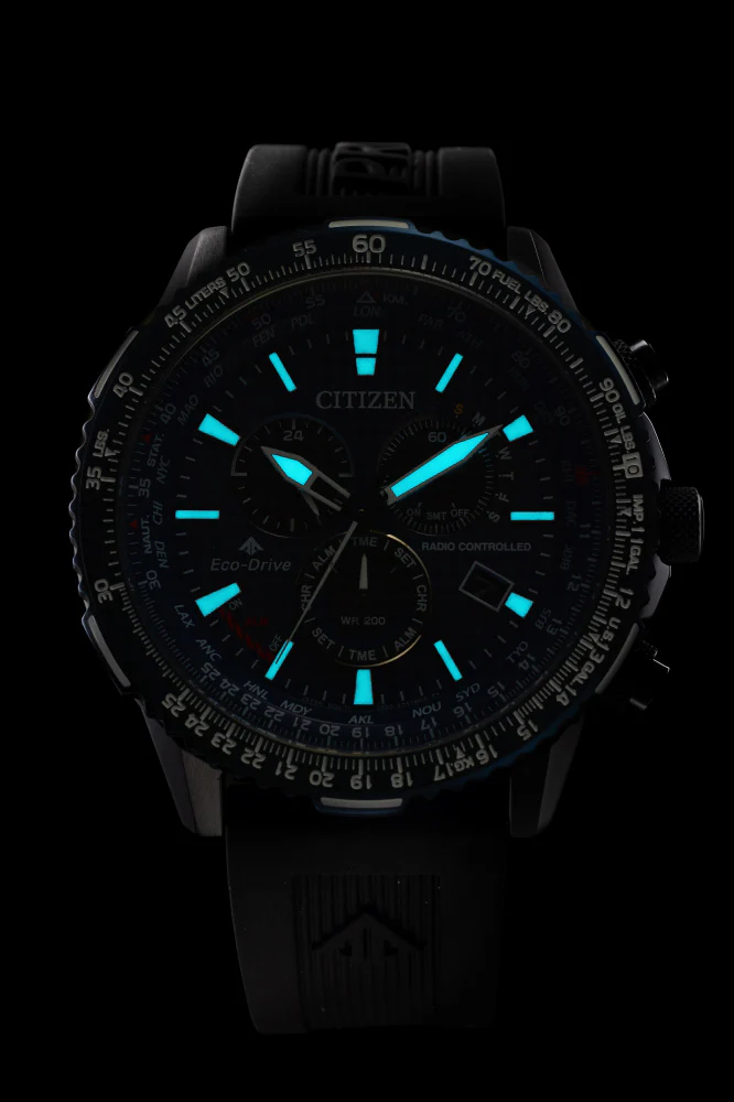 Citizen Men's PROMASTER Eco-Drive Radio-Controlled Watch - Direct Flight SKY Series CB5006-02L - Image 8