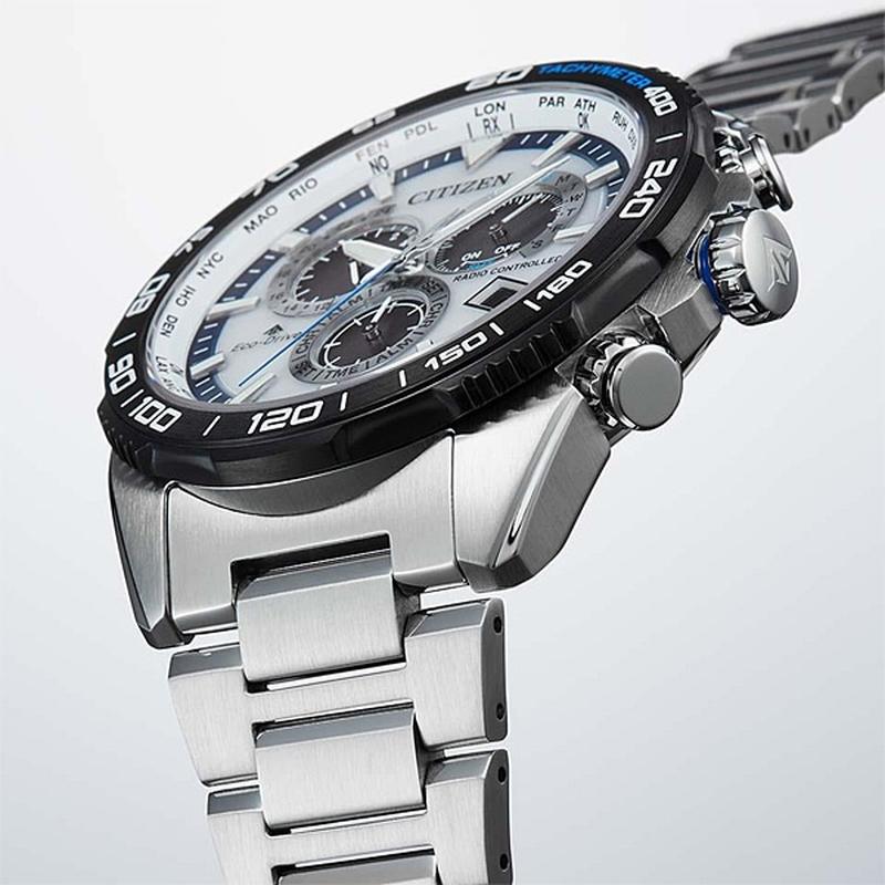 Citizen Men's Watch - PROMASTER LAND Series, Eco-Drive Radio-Controlled, Direct Flight Model CB5034-91A - Image 4