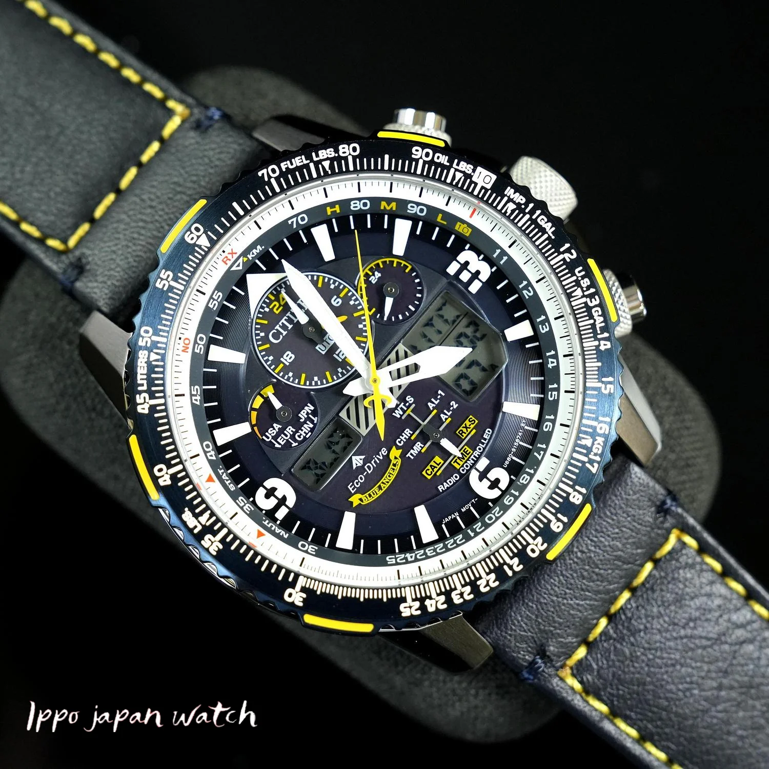 IPPO JAPAN WATCH JY8078-01L Citizen Promaster Eco-Drive Solar Men's Watch - Image 2