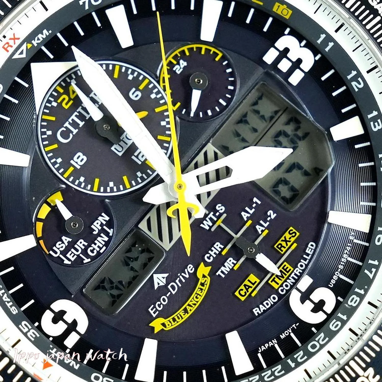 IPPO JAPAN WATCH JY8078-01L Citizen Promaster Eco-Drive Solar Men's Watch - Image 6
