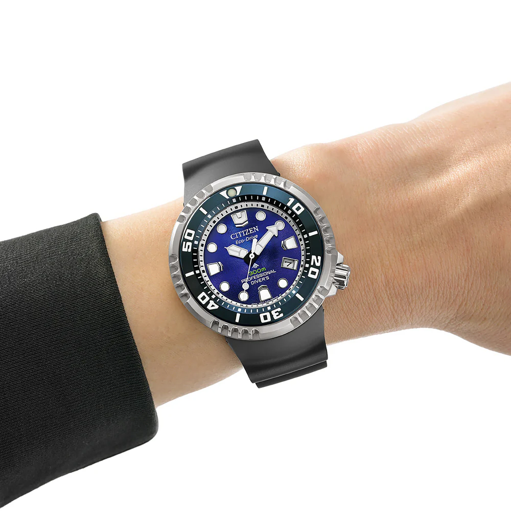 Citizen Men's Watch PROMASTER UNITE with BLUE Eco-Drive MARINE Series BN1025-08L - Image 11