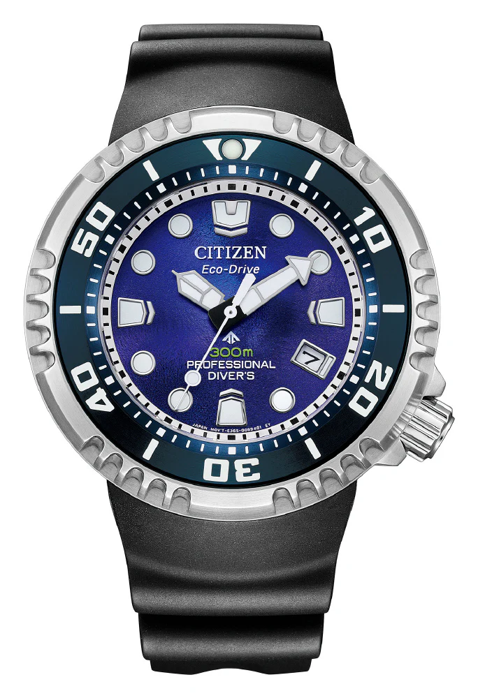 Citizen Men's Watch PROMASTER UNITE with BLUE Eco-Drive MARINE Series BN1025-08L - Image 2