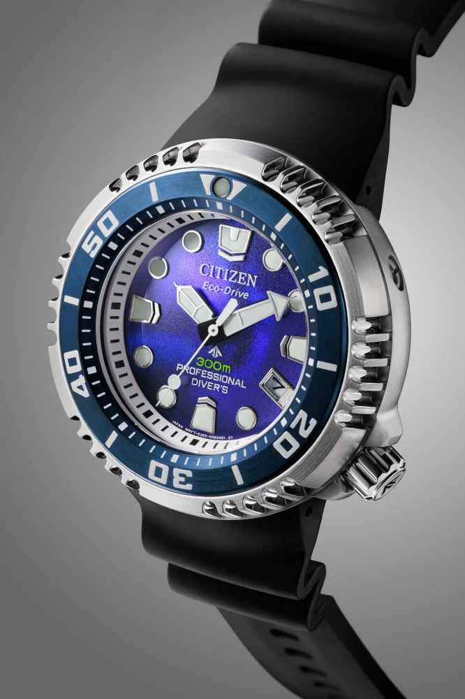 Citizen Men's Watch PROMASTER UNITE with BLUE Eco-Drive MARINE Series BN1025-08L - Image 8