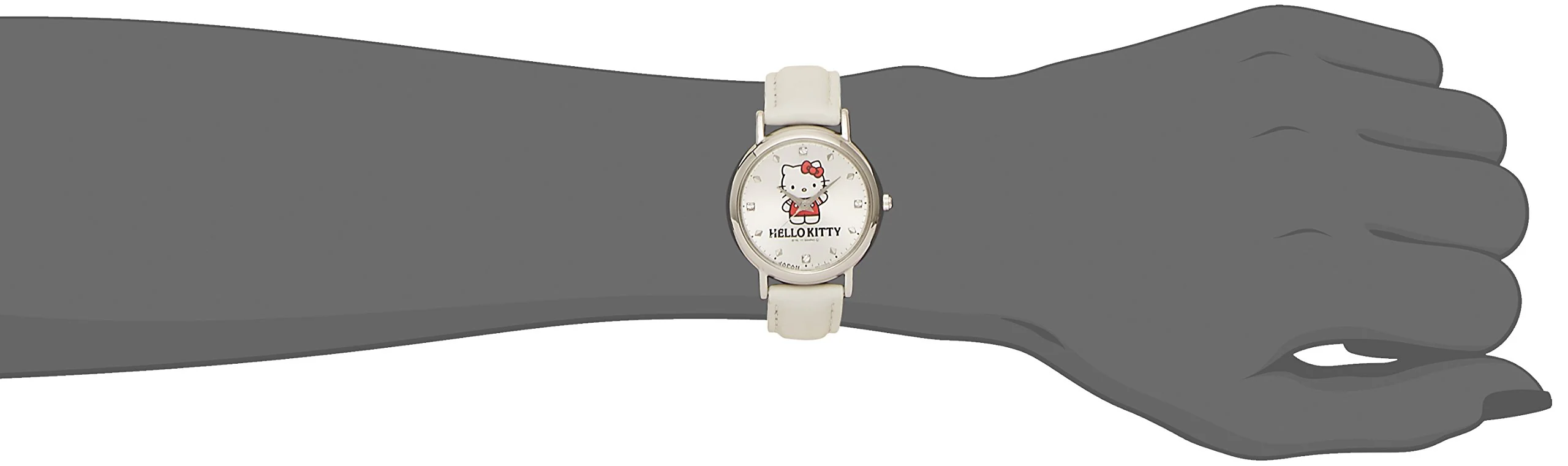 CITIZEN Q&Q 0017N004 Hello Kitty Analog Women's Watch - Image 5