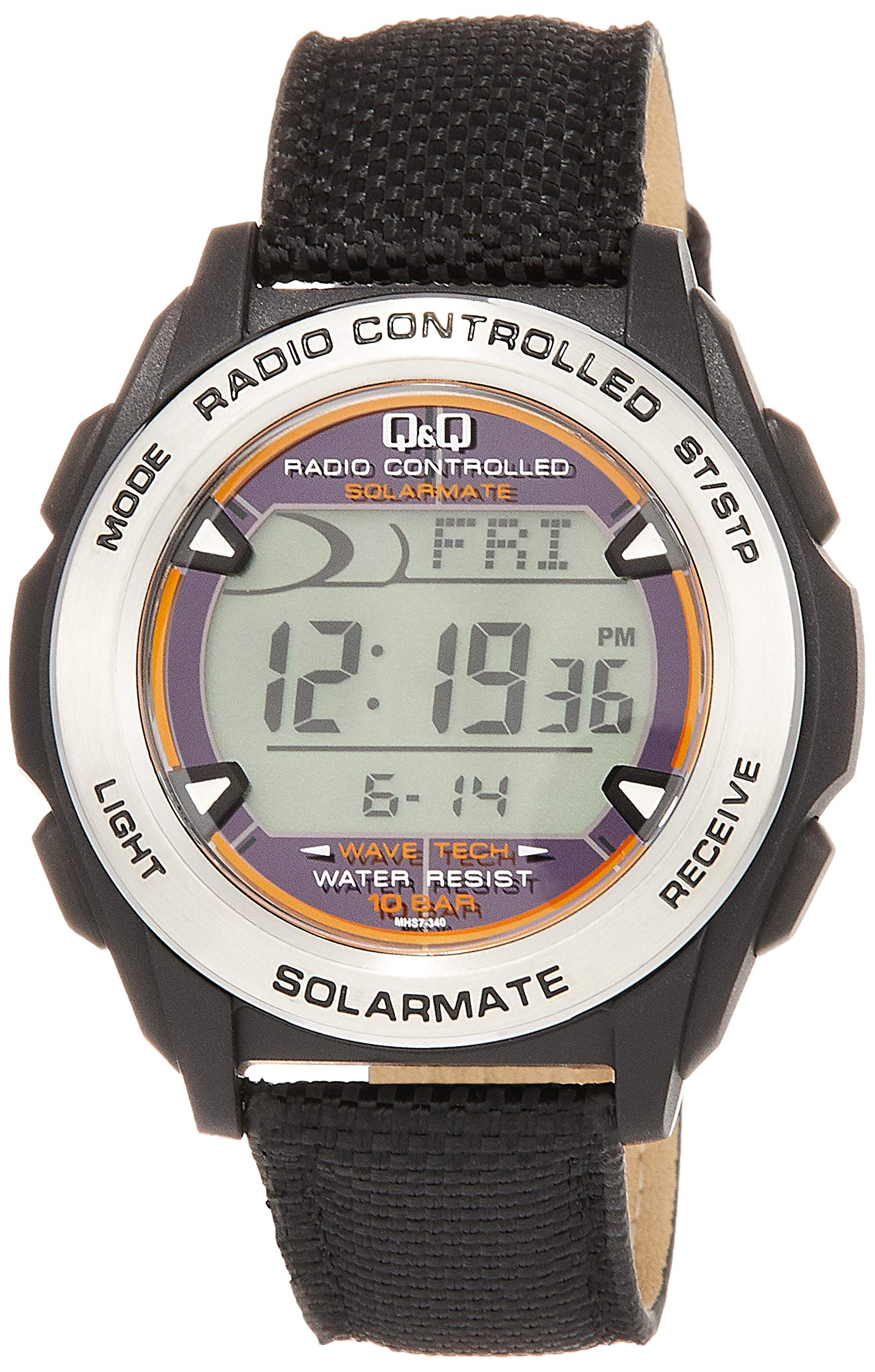 CITIZEN Q&Q SmileSolar MHS7-340 Solar Radio Watch