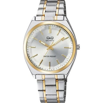 CITIZEN QB78 401 Men's Watch with Eco Drive Technology, Sleek Stainless Steel Design, Water Resistant and Luminous Hands for Everyday Elegance