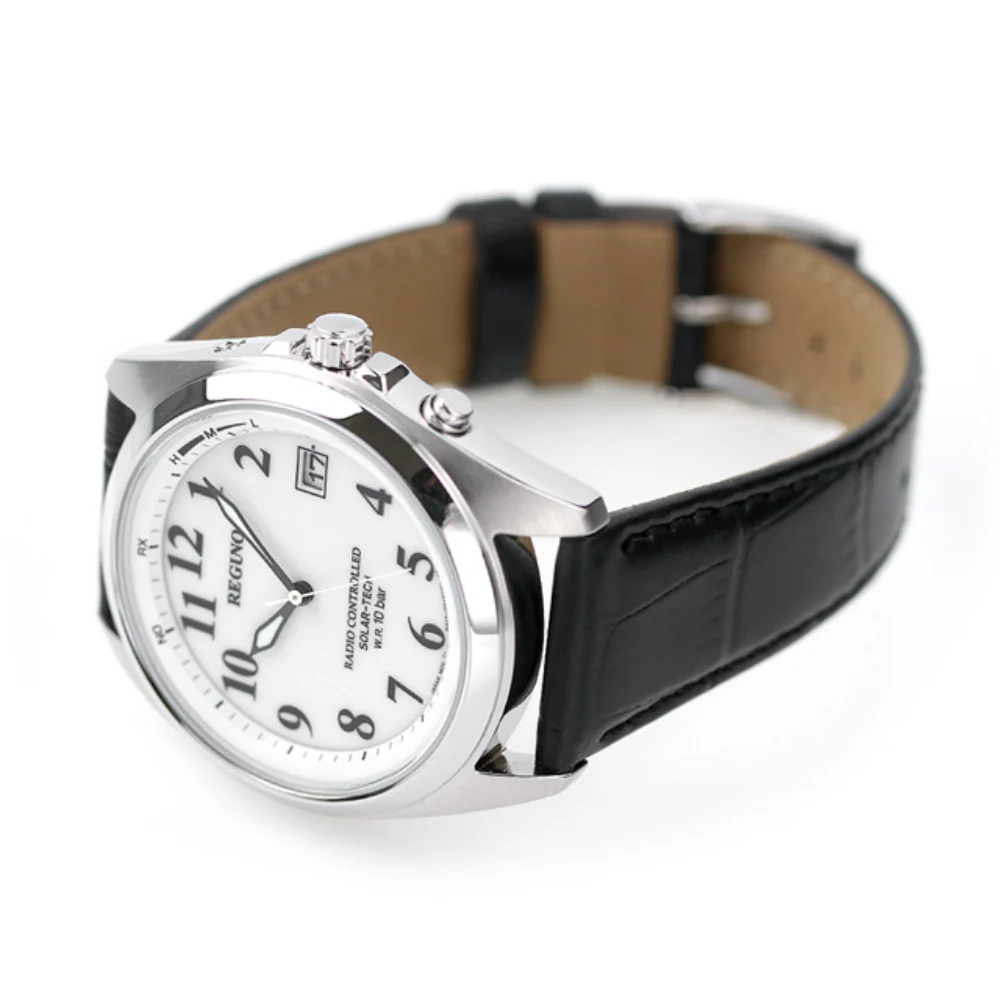 Citizen Men's REGUNO Solar Tech Radio-Controlled Watch Standard Series KS3-115-20 - Image 4