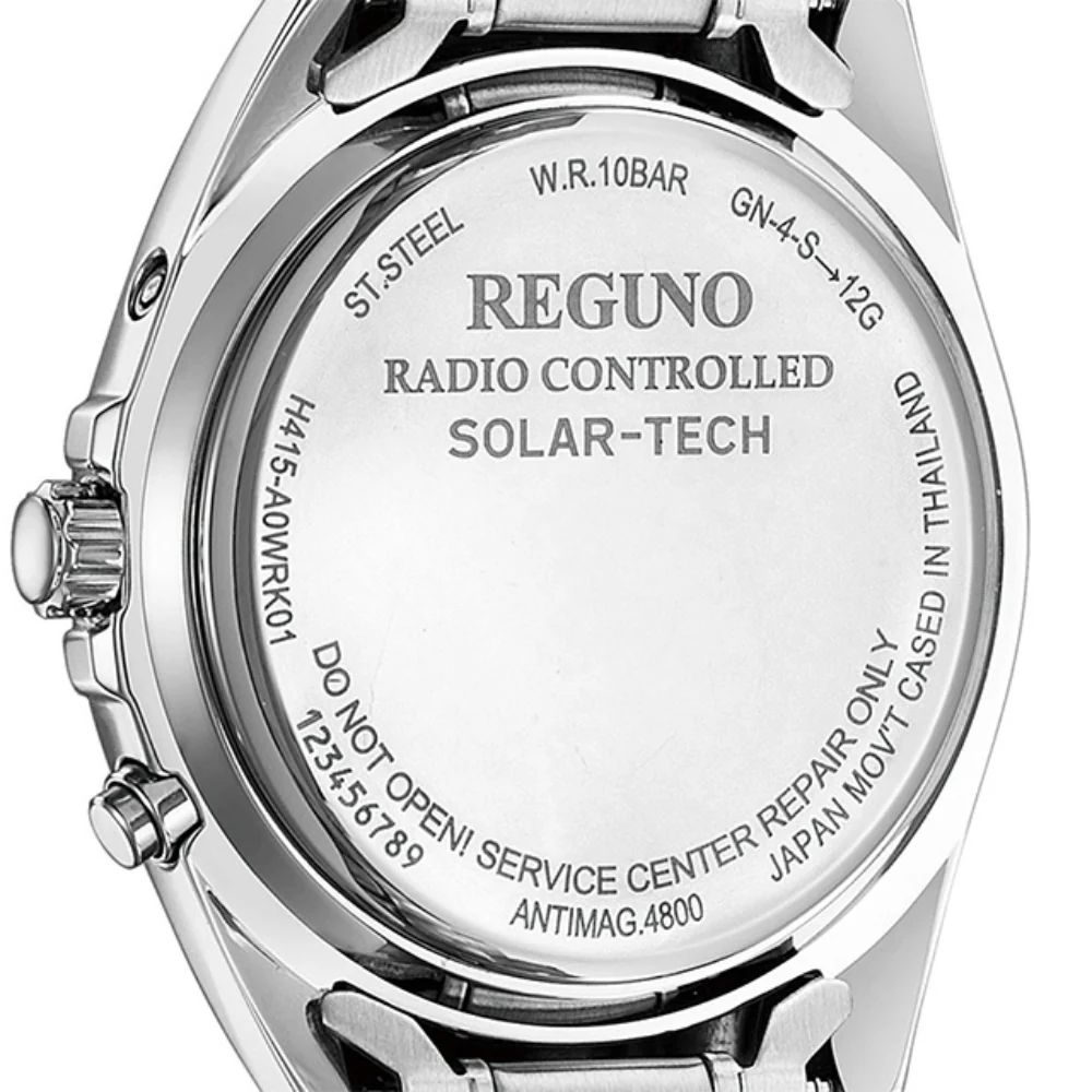 Citizen Men's Reguno Solar Tech Radio-Controlled Watch Standard Series KS3-115-31 - Image 5