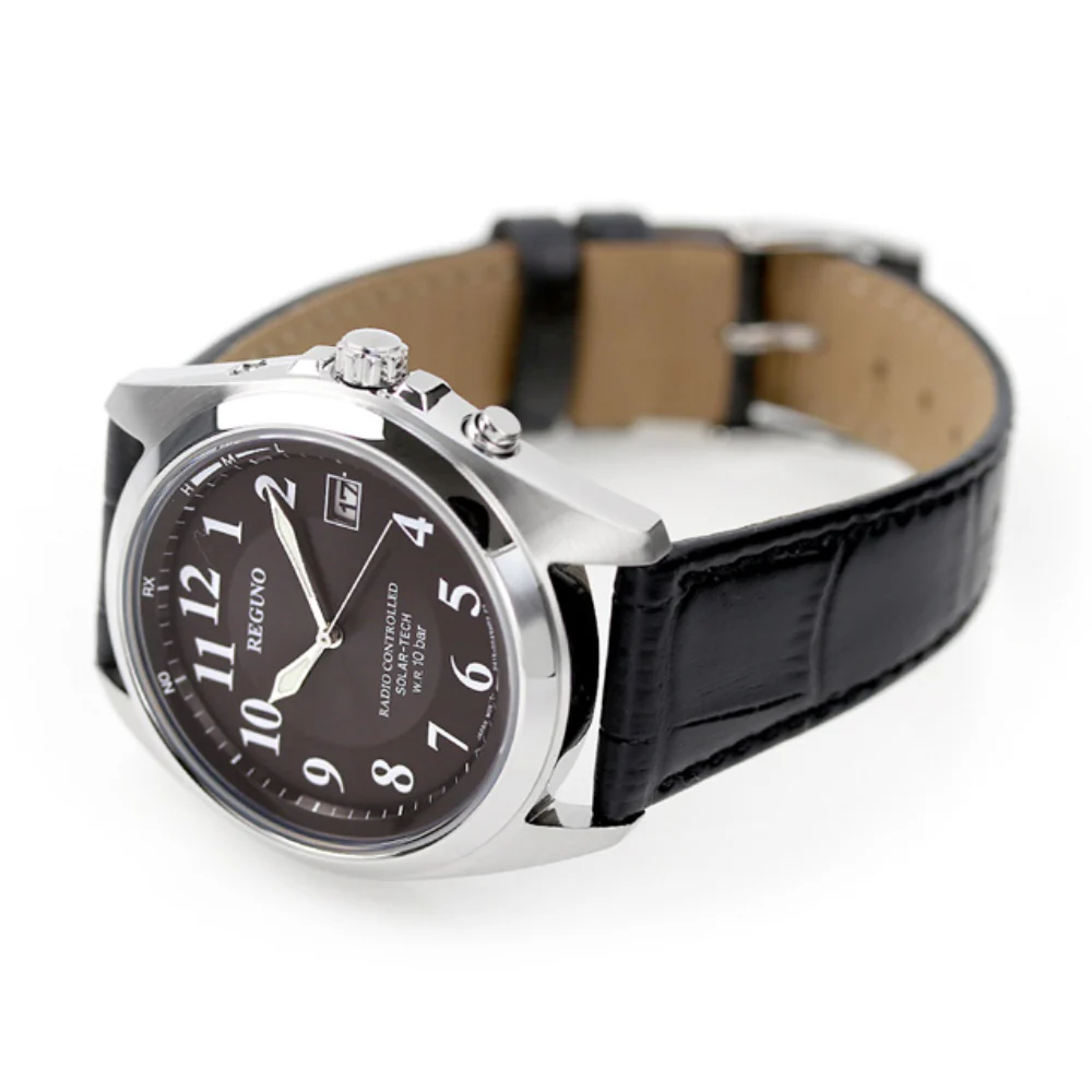Citizen Men's REGUNO Solar Tech Radio Watch Standard Series KS3-115-50 - Image 5