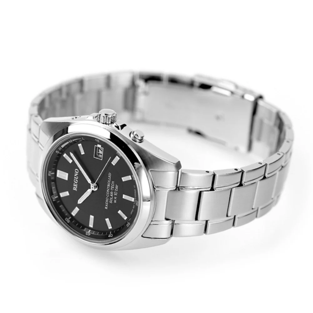 Citizen Men's Reguno Solar Tech Radio Watch Standard Series KS3-115-51 - Image 4