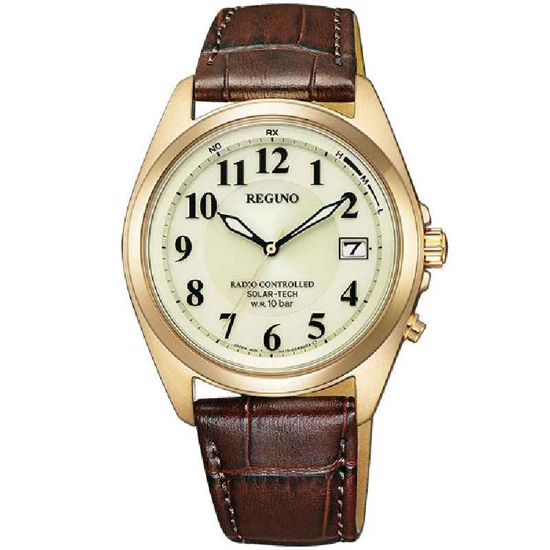 Citizen Men's REGUNO Solar Tech Radio Controlled Watch Standard Series KS3-123-80