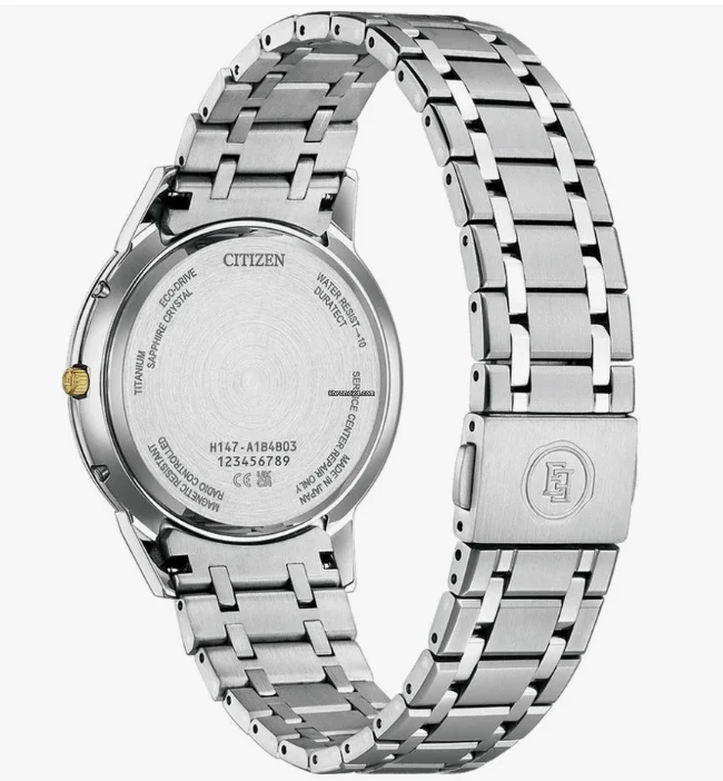 Citizen Men's EXCEED Eco-Drive Radio Controlled Watch Direct Flight HINODE COLLECTION CB1144-60E - Image 2