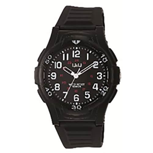 CITIZEN V31A-009VK Stylish Black Watch with Durable Urethane Band Water Resistant Quartz Movement Elegant Design