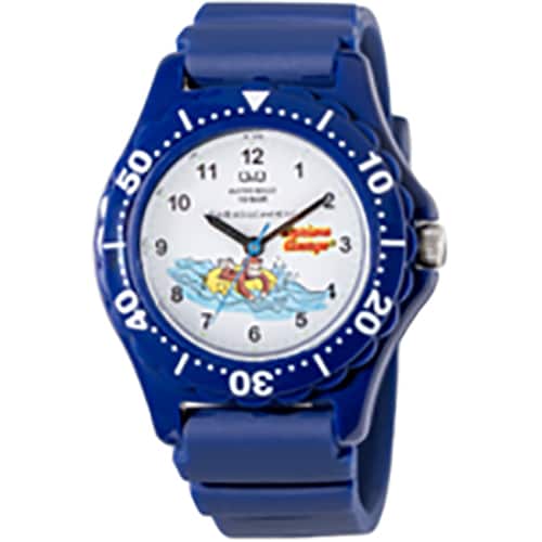 CITIZEN V51A-501VK Blue Dial Water Resistant Quartz Movement Durable Strap Stylish Design - Image 3
