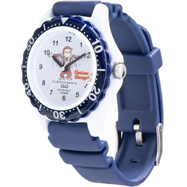 CITIZEN V51A-502VK Blue Dial Water Resistant Quartz Movement Durable Strap Stylish Design