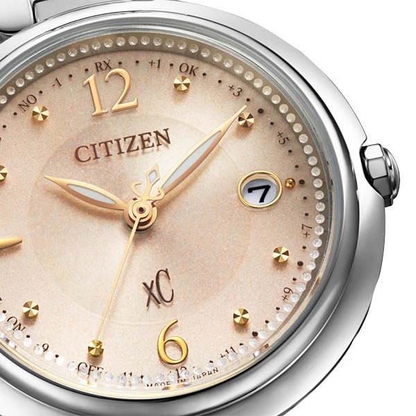 CITIZEN WATCH ES9460 88W Ladies xC Mizu Eco Drive Light Powered Radio Controlled Titania Happy Flight Watch with Elegant Design and Superior Accuracy - Image 11