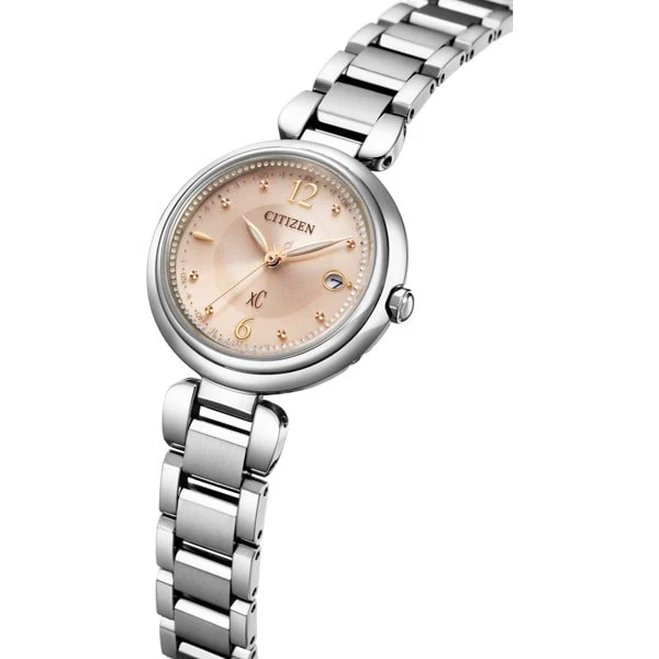 CITIZEN WATCH ES9460 88W Ladies xC Mizu Eco Drive Light Powered Radio Controlled Titania Happy Flight Watch with Elegant Design and Superior Accuracy - Image 4