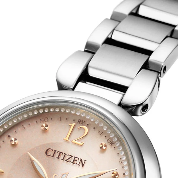 CITIZEN WATCH ES9460 88W Ladies xC Mizu Eco Drive Light Powered Radio Controlled Titania Happy Flight Watch with Elegant Design and Superior Accuracy - Image 7