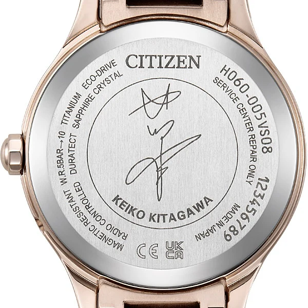 CITIZEN WATCH ES9498-51D Ladies xChikari Collection Light Powered Eco Drive Radio Controlled Titania Happy Flight Limited Model - Image 6