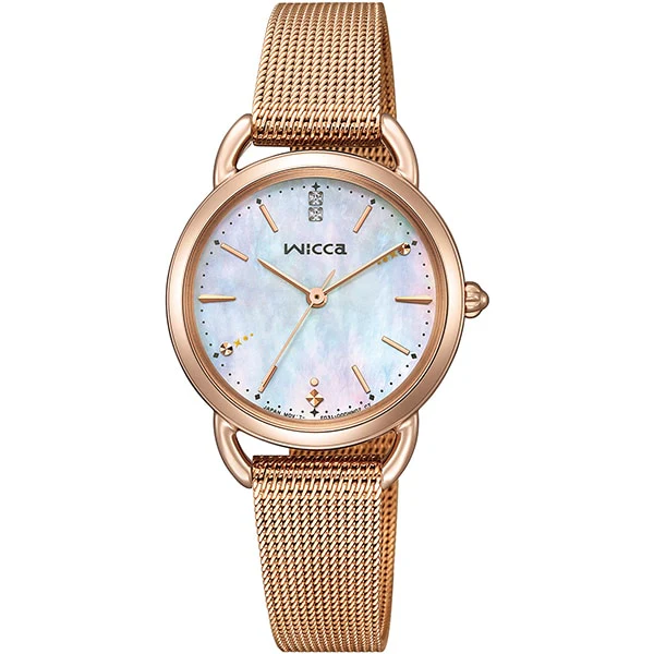 CITIZEN WATCH KP6-065-21 Elegant Ladies Wicca Solar Tech Winter Limited Model with Eco Friendly Solar Power and Timeless Design
