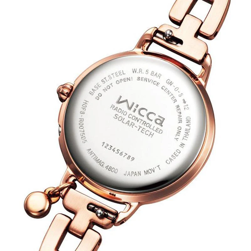 Citizen Watch Nan Wicca Solar Tech Radio Clock KL0-561-15 - Image 3