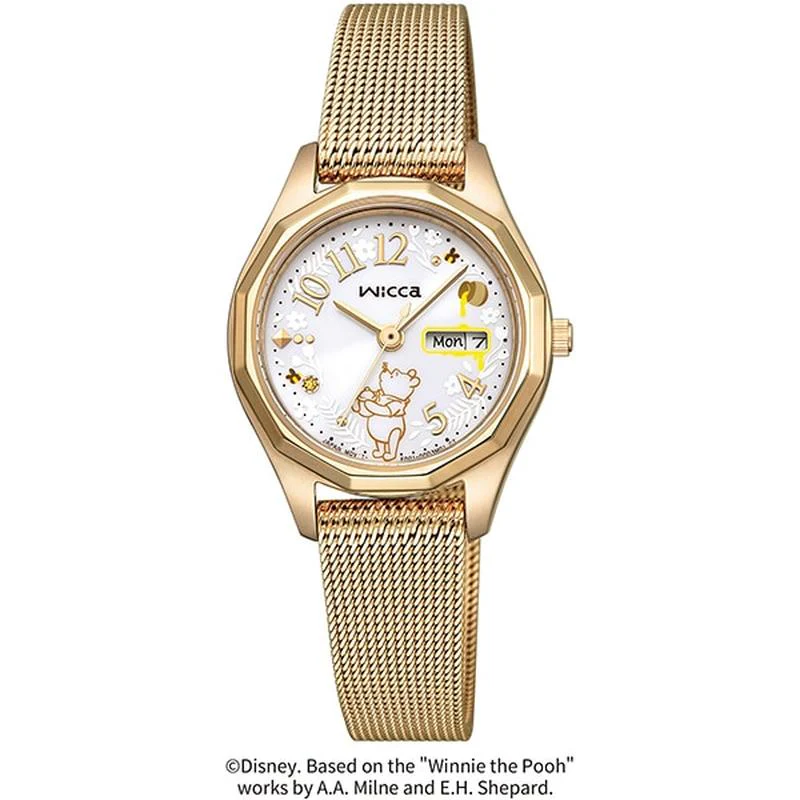 Citizen Watch Women's Wicca Solar Tech Disney Collection "Winnie The Pooh" KH3-525-11