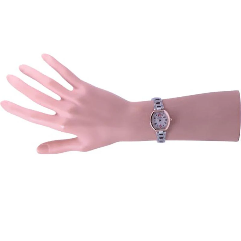 Citizen Women's Wicca Solar Tech Radio Watch HAPPY DIARY Blooming Color Tonneau Pink Gold KL0-731-91 - Image 5