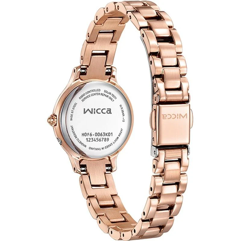Citizen Women's Wicca Solar Tech Radio Watch with Metal Band KS1-961-11 - Image 3